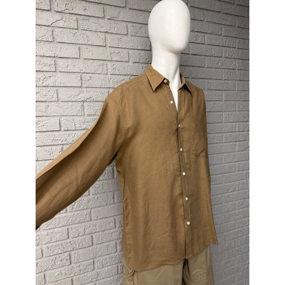 Country Road Brown Mens Dress Shirt - Picture 6 of 10